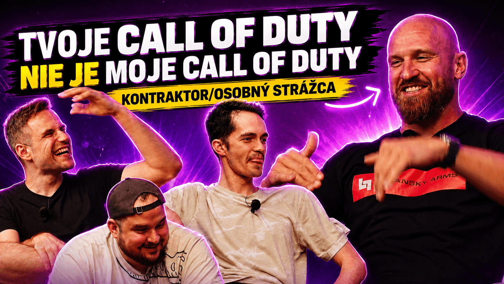 "Tvoje call of duty nie je moje call of duty" Viktor - Kontraktor/Osobný strážca - Dazpo